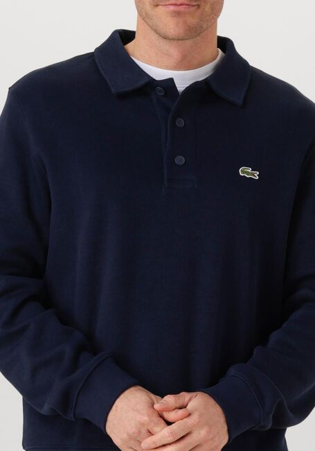 Dunkelblau LACOSTE Pullover CLASSIC FIT POLO COLLAR RIBBED POLO - large