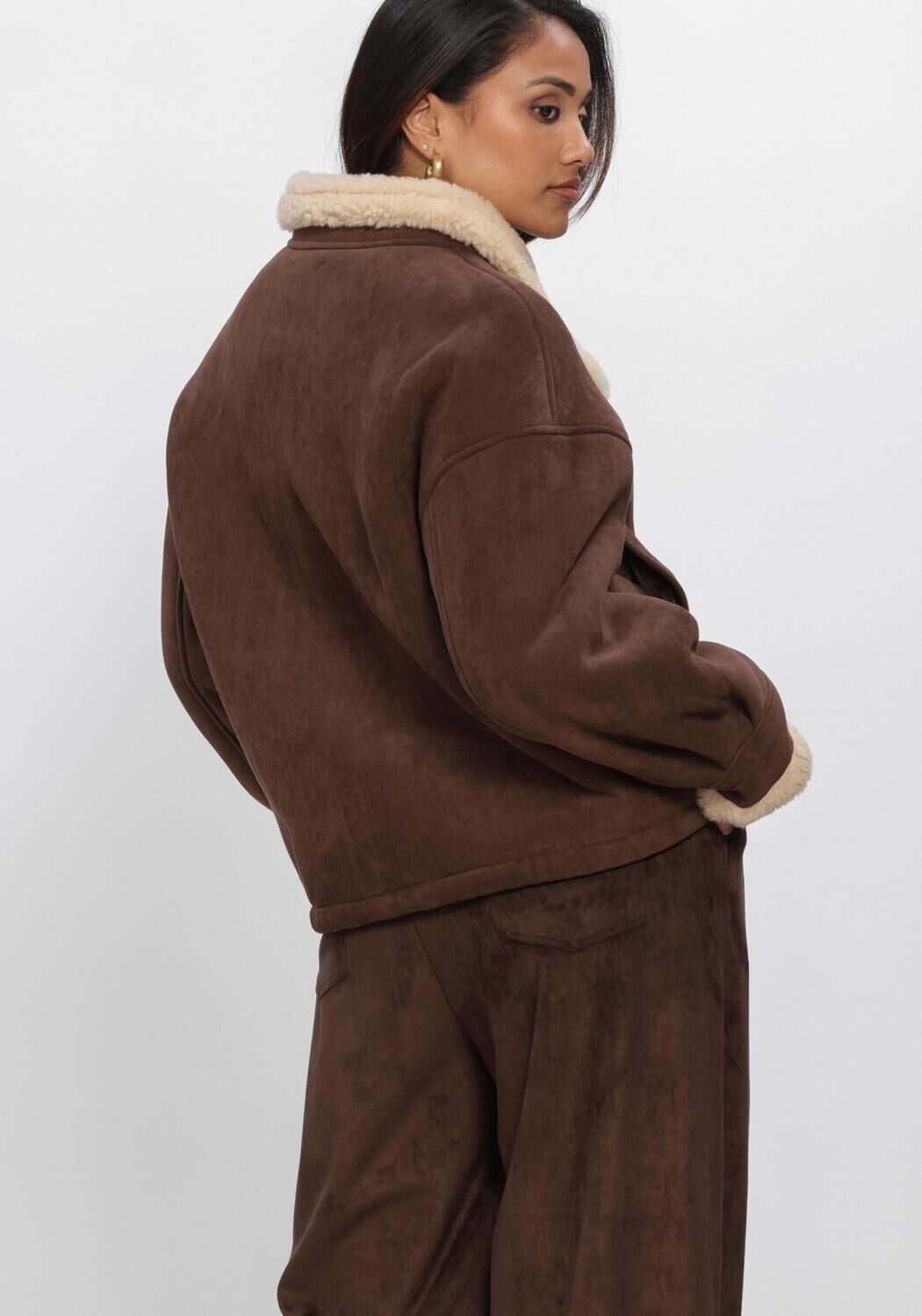 Braune NUKUS Jack ELENA JACKET - large