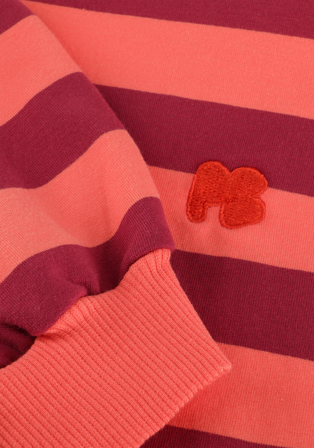 Mehrfarbige/Bunte PETIT BLUSH Sweatshirt SWEATER STRIPE - large