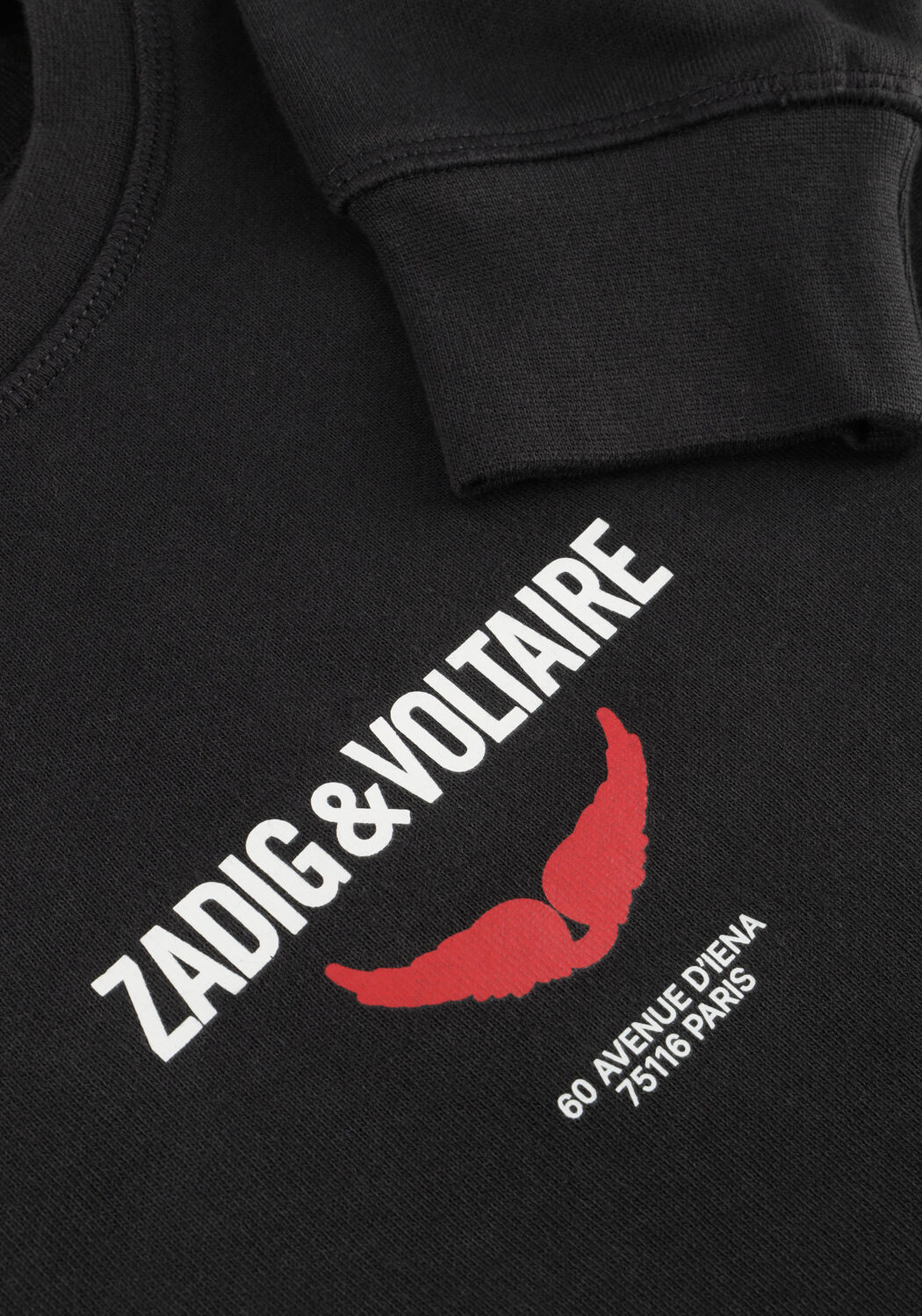 Schwarze ZADIG & VOLTAIRE Sweatshirt X60465 - large