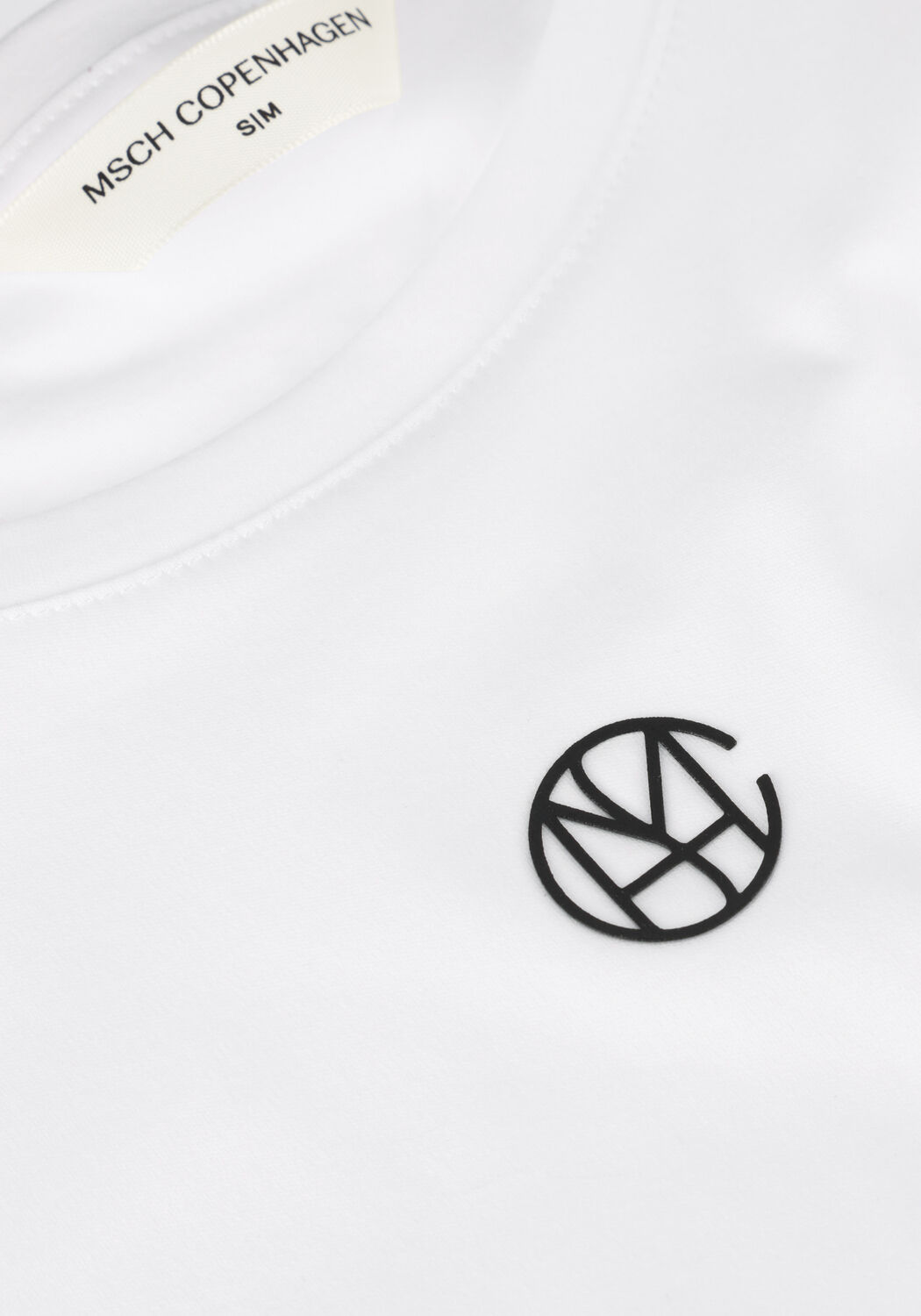 Wei&szlig;e MSCH COPENHAGEN T-shirt MSCHMELEA ICON TEE - large