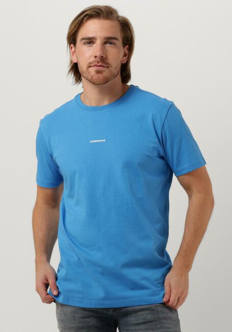 Blaue PUREWHITE T-shirt PURE LOGO TEE - large