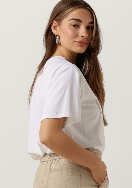 Weiße CO'COUTURE T-shirt COCO STONE TEE - large