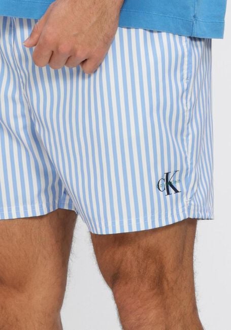 Hellblau CALVIN KLEIN UNDERWEAR Badehosen MEDIUM DRAWSTRING WAISTBAND - large