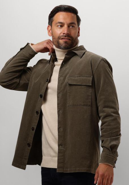 Grüne PROFUOMO Overshirt OVERSHIRT CORDUROY - large