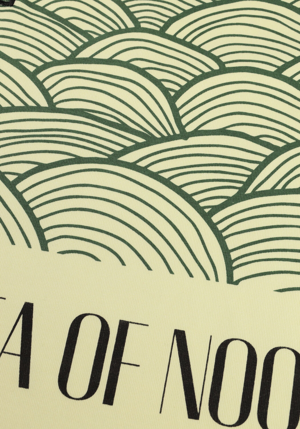 Gelbe WOODBIRD T-shirt WBBAINE SEA TEE - large