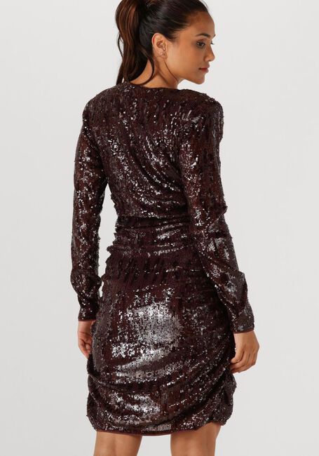 Braune COPENHAGEN MUSE Minikleid CMSEQUINCE-DRESS - large