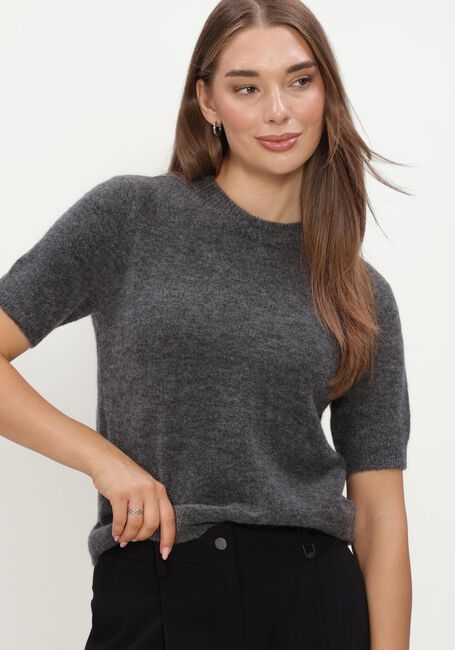 Dunkelgrau Y.A.S. Pullover YASJOHI SS WOOL BLEND PULLOVER - large