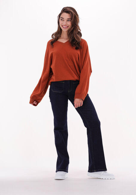 Blaue VANESSA BRUNO Flared jeans DOMPAY PANTALON FLARE - large