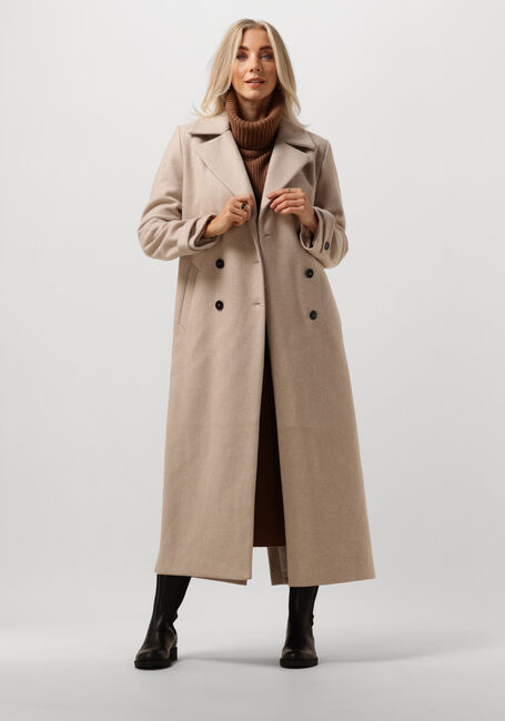 Beige ANOTHER LABEL Mäntel SOPHIA COAT - large