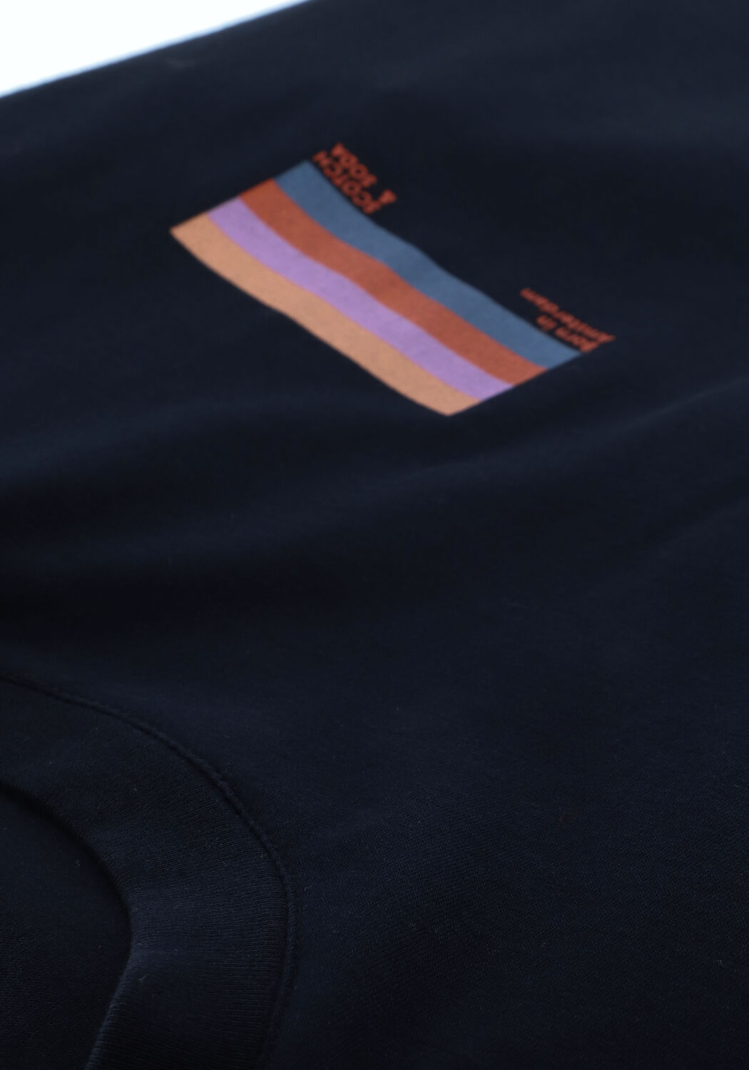 Dunkelblau SCOTCH & SODA T-shirt GRAPHIC LOGO T-SHIRT IN ORGANI - large