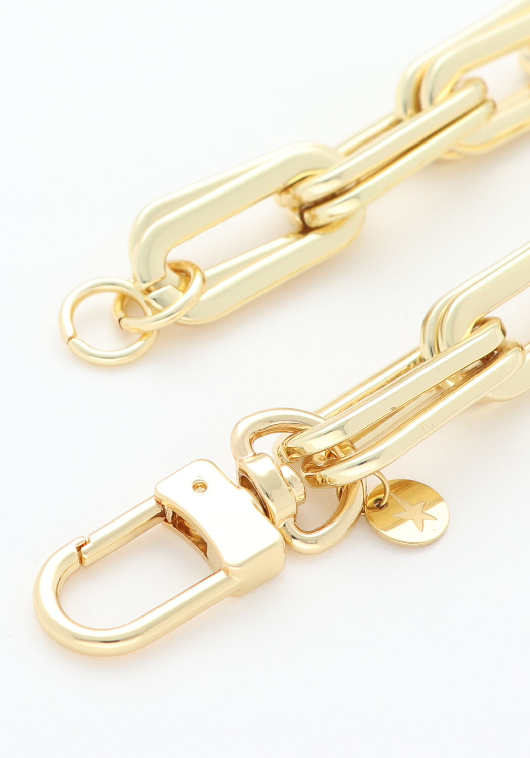 Goldfarbig BONNIE STUDIOS Armb&auml;nder CHUNKY CHAIN BRACELET - large