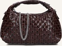 Braune NÚNOO Crossbody taschen DANDY TEXAS BRAIDED - medium