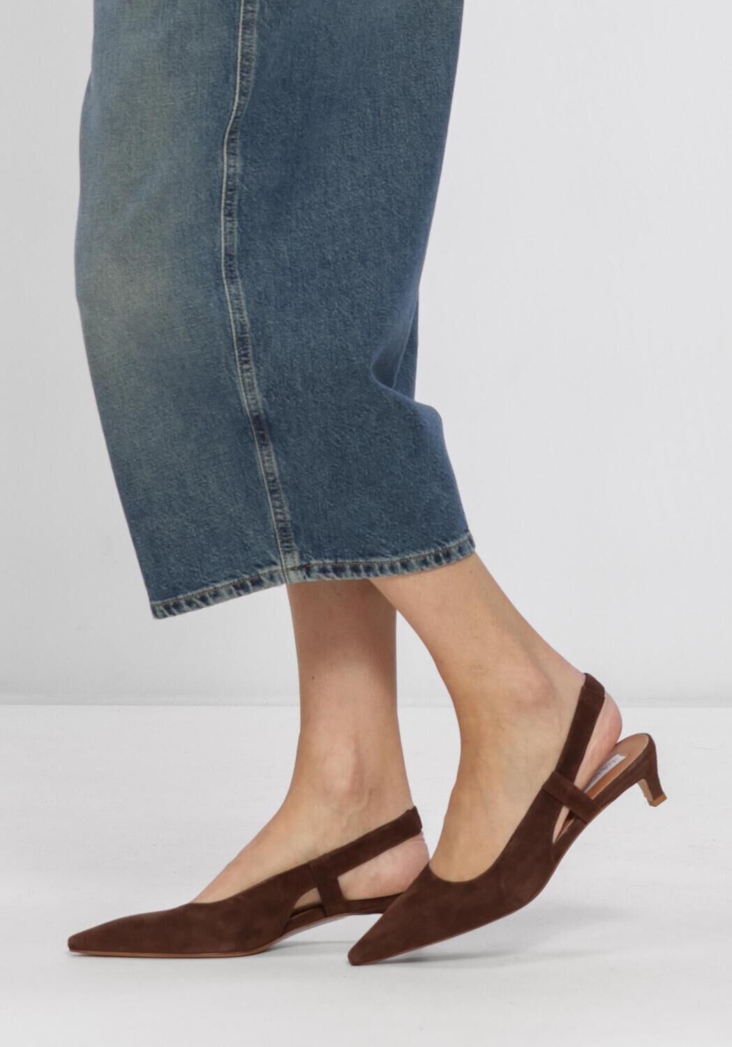 Braune LINA LOCCHI Slingbacks AZ131 - large