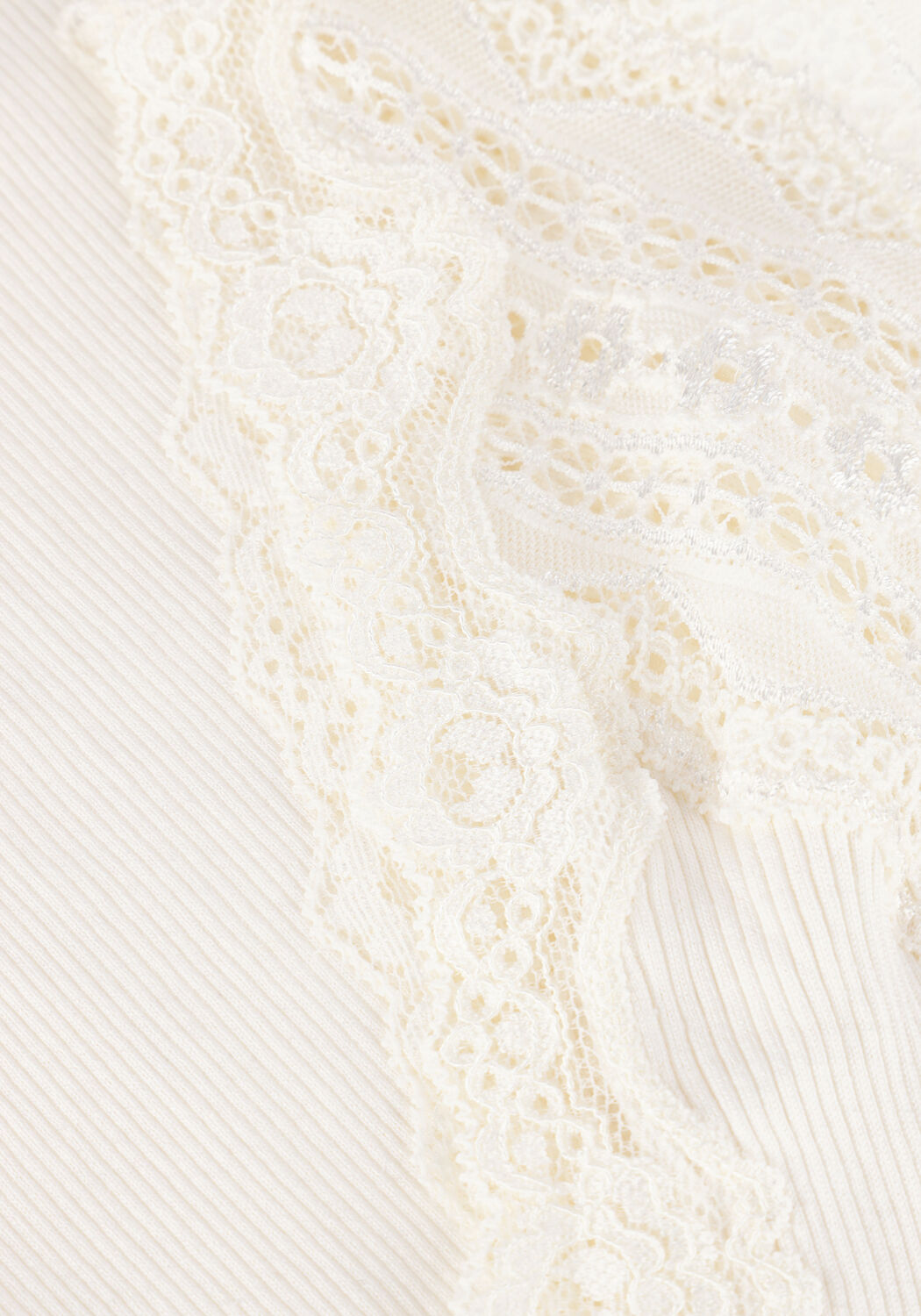 Wei&szlig;e ROSEMUNDE Top BENITA - large