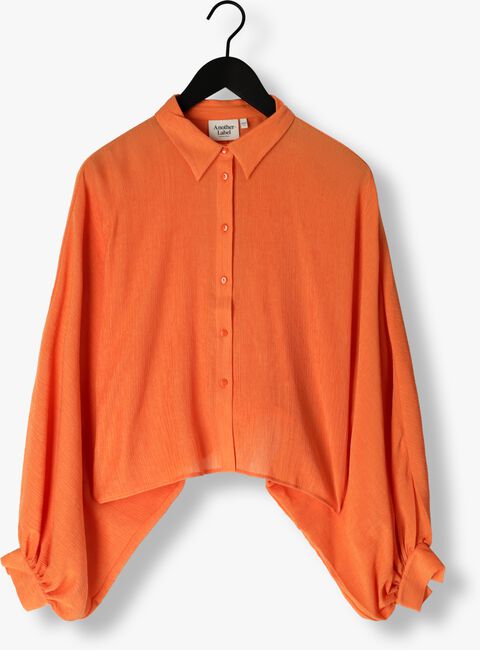 Orangene ANOTHER LABEL Bluse BOBBY SHIRT L/S - large