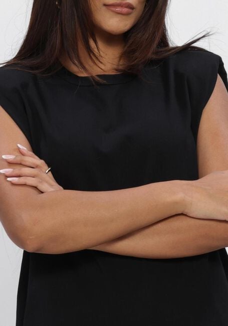 Schwarze HAUTE L'AMITI&Eacute; Kleider SUMMER LACE TEE DRESS - large