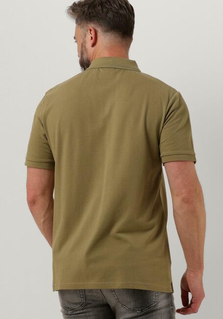Olive LYLE & SCOTT Polo-Shirt CREST TIPPED POLO SHIRT - large