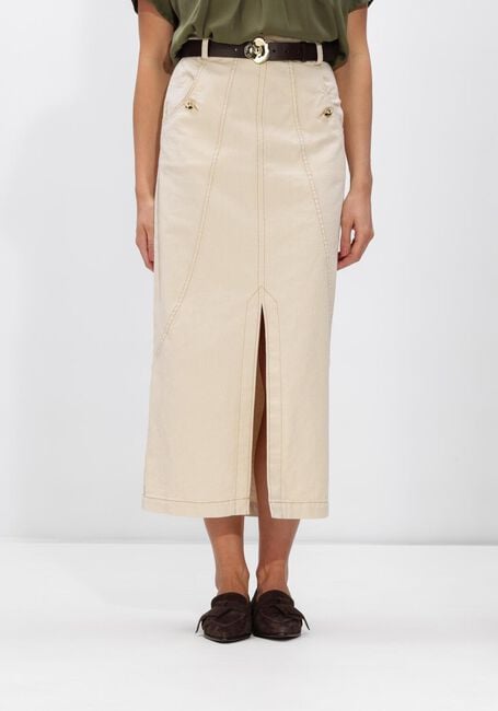 Nicht-gerade weiss CAROLINE BISS Midirock 1703 - large