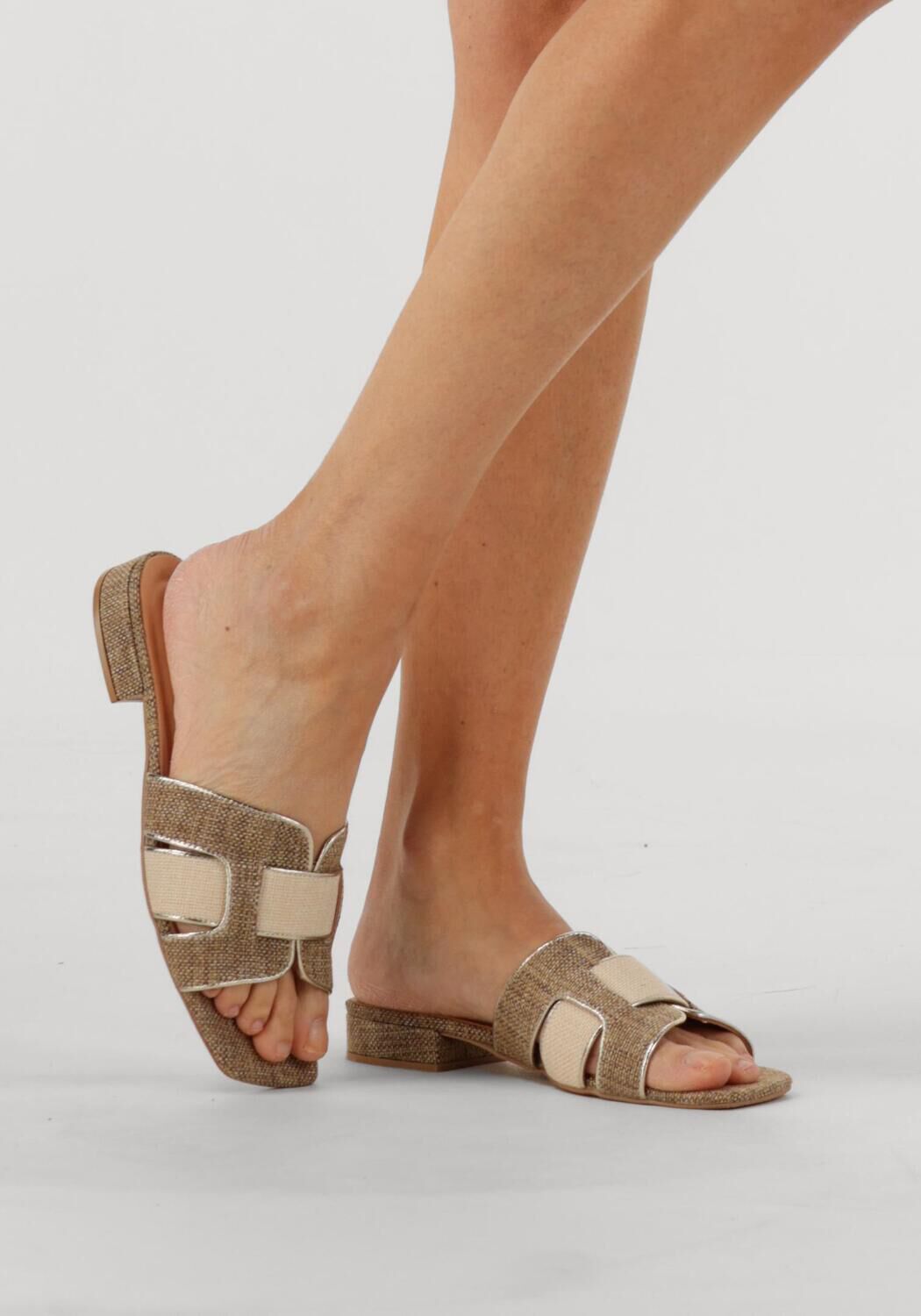 Beige NOTRE-V Pantolette 6416 - large