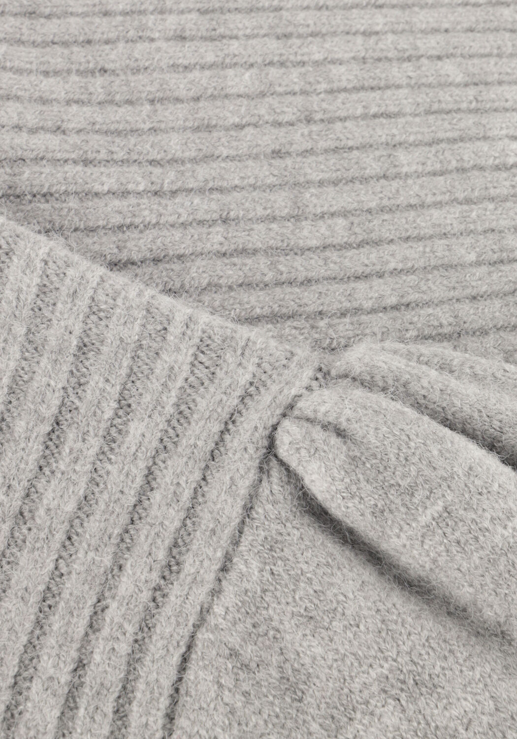 Graue CO'COUTURE Pullover ROW PUFF RIB KNIT - large