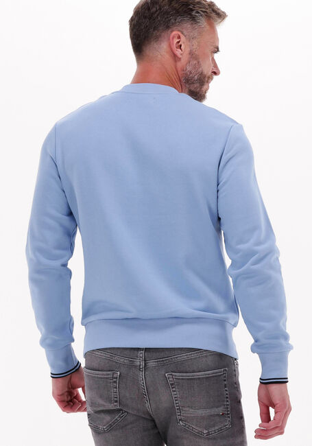 Hellblau FRED PERRY Pullover CREW NECK SWEATSHIRT - large
