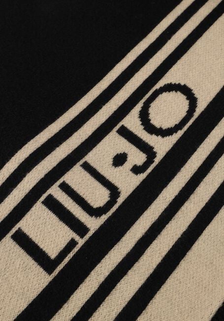 Schwarze LIU JO Schal PONCHO CON COLLO Schwarze LIU JO Schal PONCHO CON COLLO - large