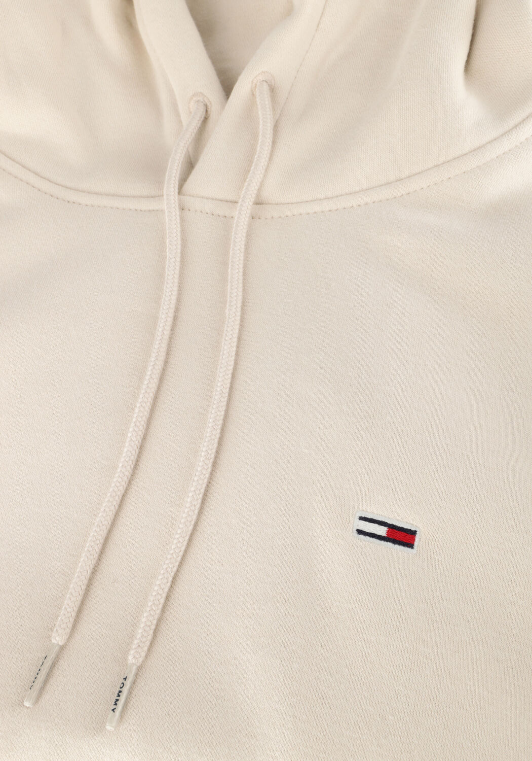 Beige TOMMY JEANS Pullover & Cardigans TJM REG S FLAG HOODIE - large