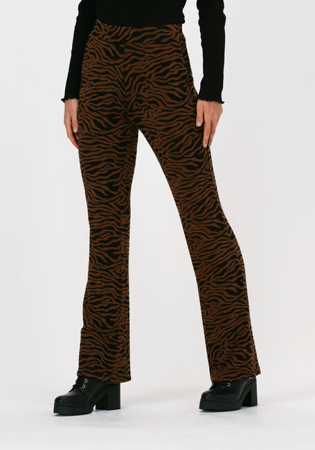 Braune MODSTRÖM Schlaghose MING PANTS - large