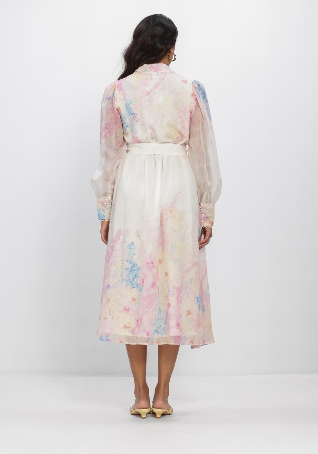 Rosane Y.A.S. Kleider YASFLORENCE LS LONG DRESS S. - large