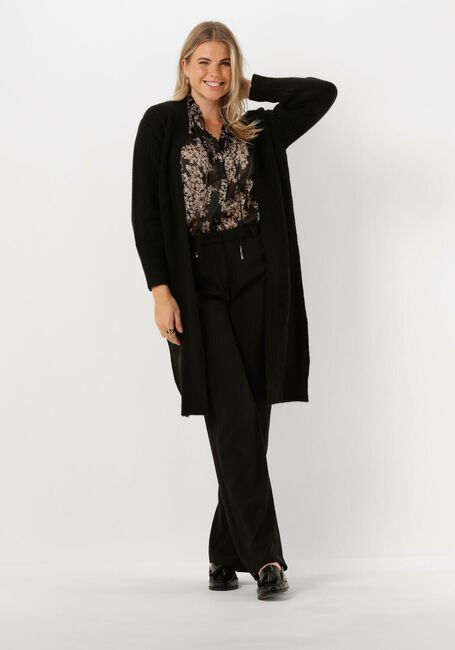 Schwarze NEO NOIR Hose ALICE WOVEN PANTS - large
