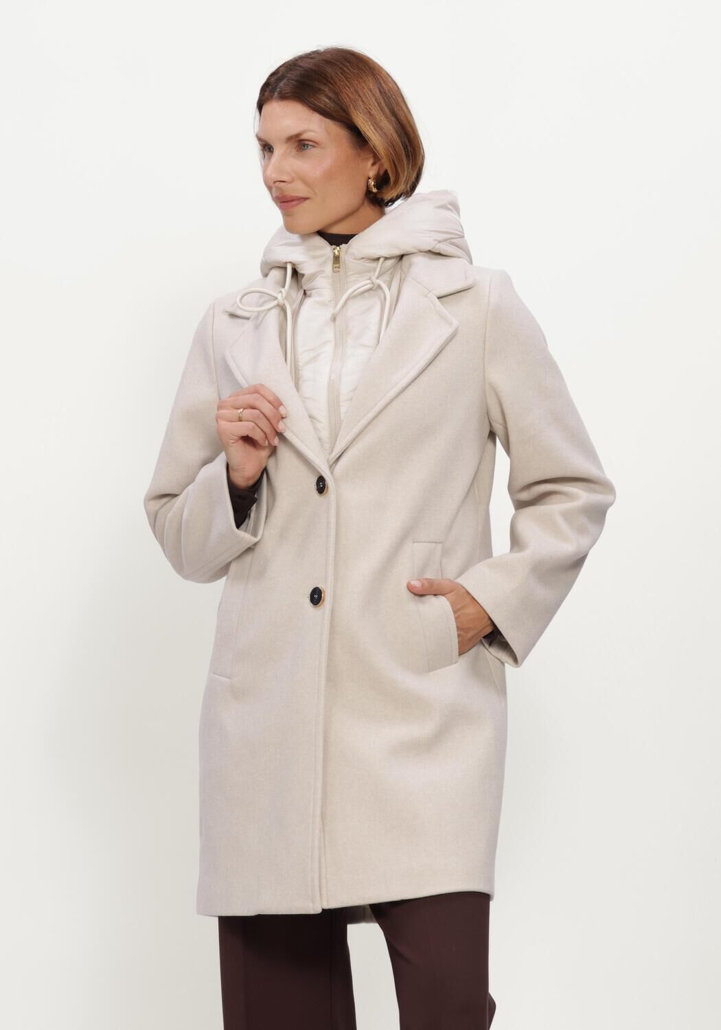 Beige BEAUMONT M&auml;ntel ELVIRA COAT - large