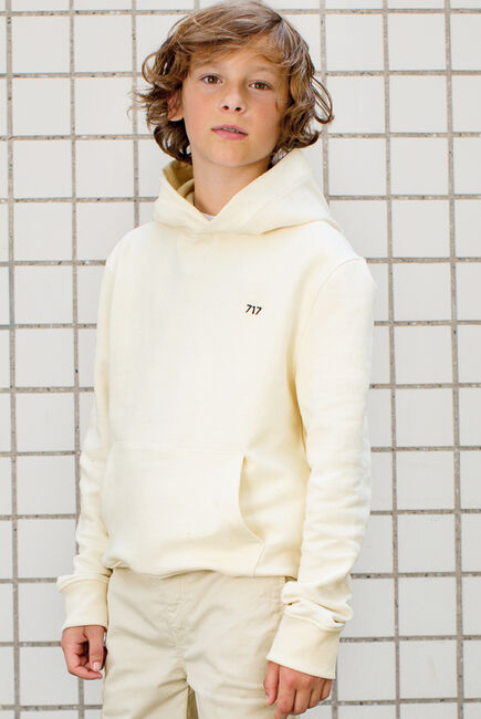 Weiße SEVENONESEVEN Pullover HOODED SWEATER - large