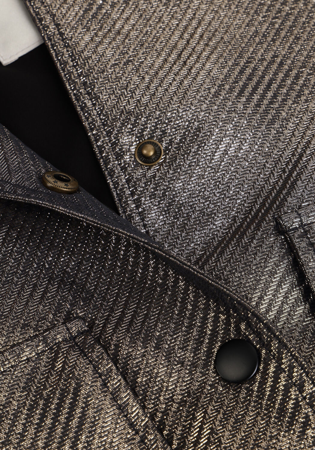 Goldfarbene Y.A.S. Jack YASGOSH LS SHORT BOMBER JACKET - large