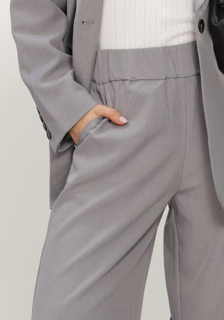 Graue NEO NOIR Weite Hose JANEL STRUCTURE PANTS - large