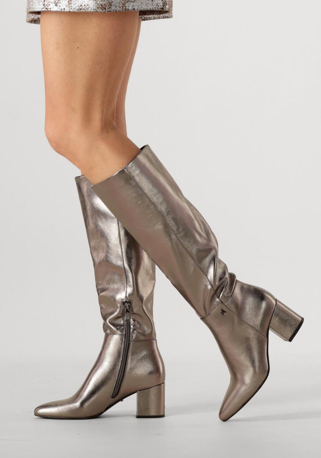 Silberne MEXX Hohe Stiefel PLUCK MILA - large