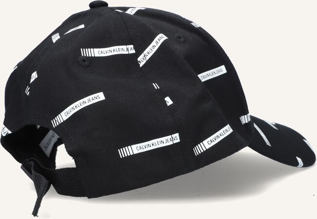 Schwarze CALVIN KLEIN Kappe AOP CAP Schwarze CALVIN KLEIN Kappe AOP CAP - large