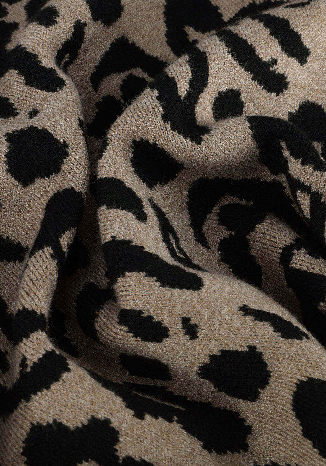 Braune OBJECT Tops & T-shirts RAY L/S KNIT PULLOVER - large