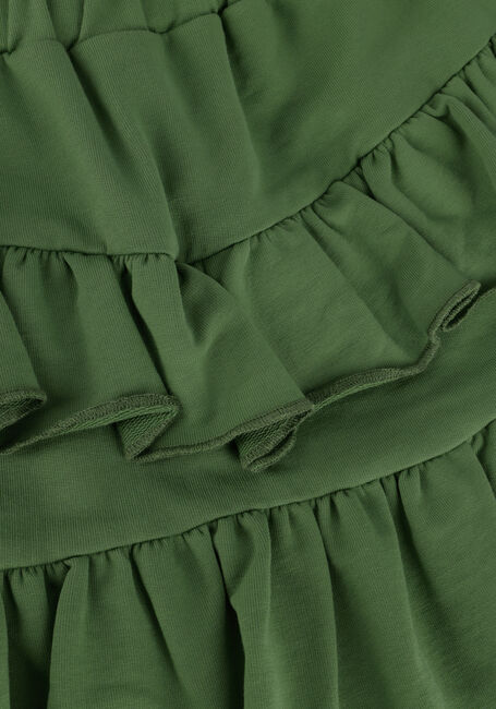 Grüne CARLIJNQ Minirock HEARTS - DOUBLE RUFFLED SKIRT - large