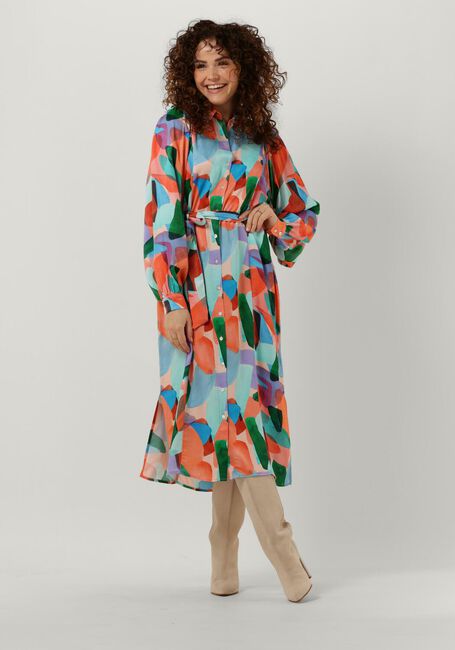 Mehrfarbige/Bunte POM AMSTERDAM Midikleid DRESS 7155 - large