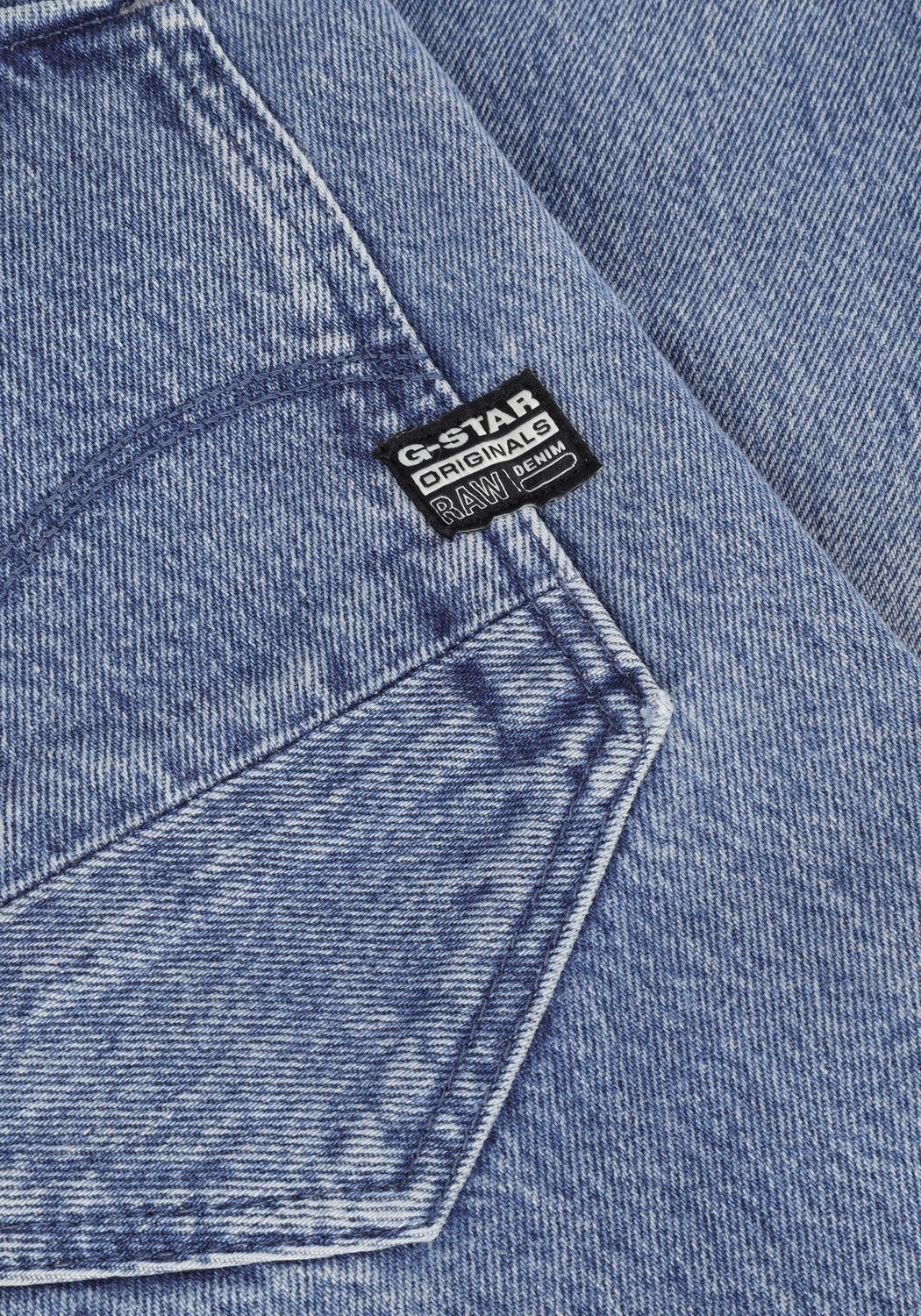 Blaue G-STAR RAW Mom jeans ARC 3D BOYFRIEND WMN - large