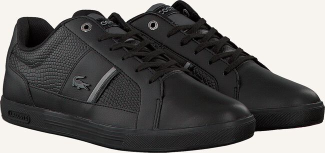 Schwarze LACOSTE Sneaker Low EUROPA Schwarze LACOSTE Sneaker Low EUROPA - large