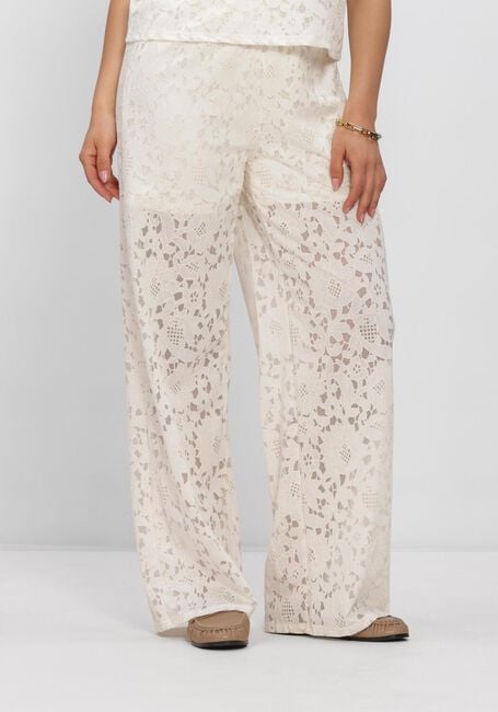 Wei&szlig;e OBJECT Weite Hose OBJBIANCA MW WIDE PANT - large