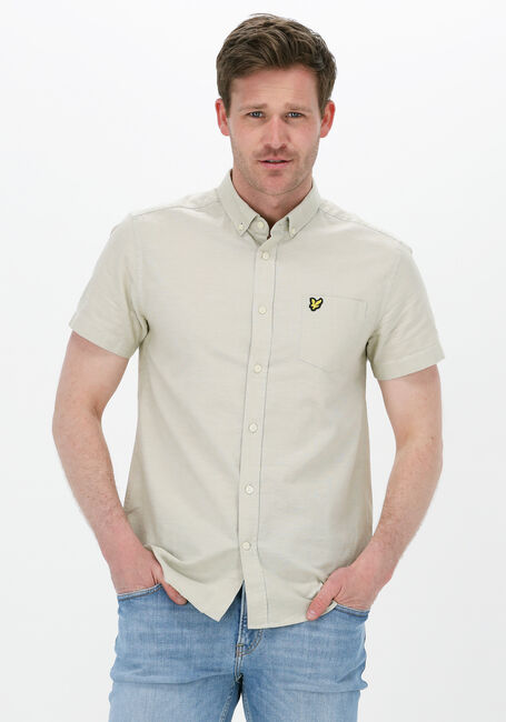 Olive LYLE & SCOTT Casual-Oberhemd SS OXFORD SHIRT - large