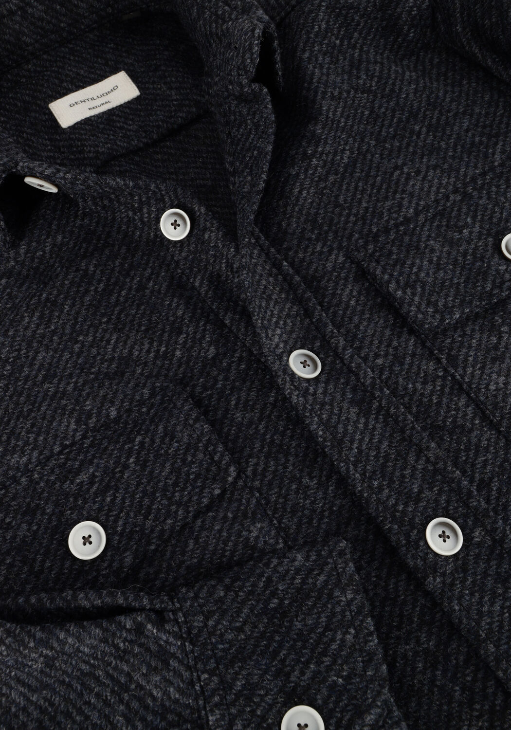 Blaue GENTILUOMO Overshirt S1272-982 - large