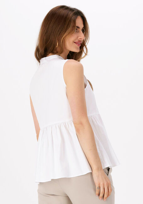 Weiße LEVETE ROOM Blusen ISLA SOLID 51 TOP - large