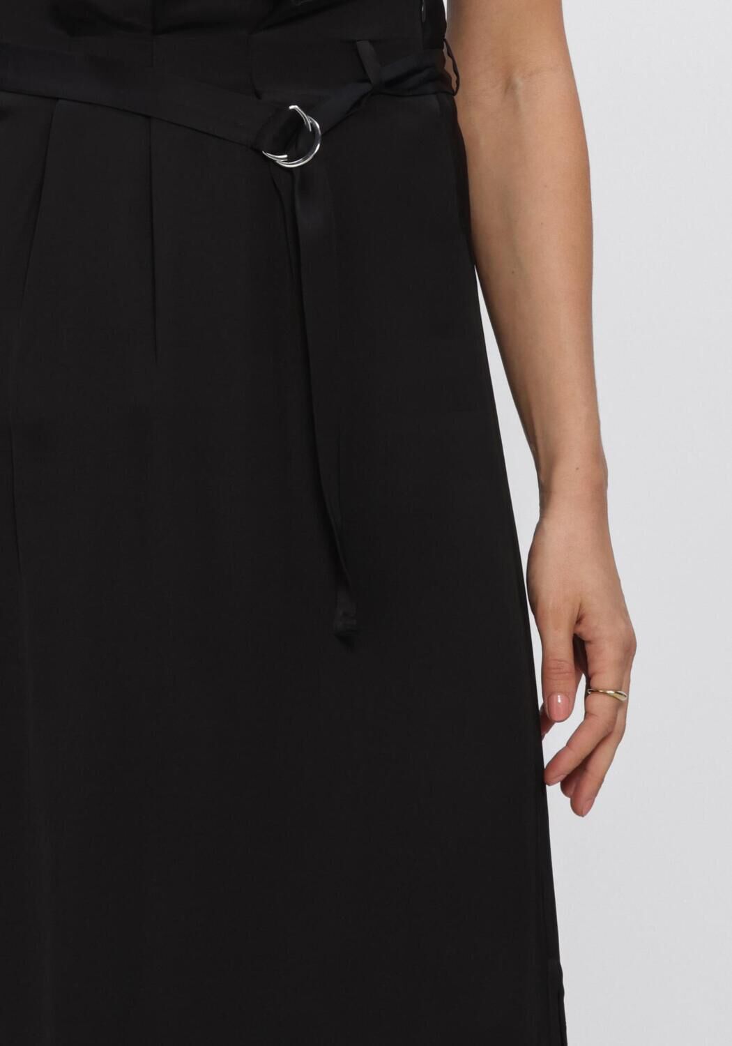 Schwarze BRUUNS BAZAAR Midirock WECKIABBSURINA SKIRT - large