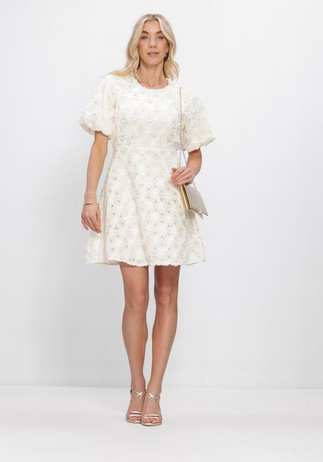 Nicht-gerade weiss FREEBIRD Kleider WV-3D-VOILE-FLOWER-26-1 - large