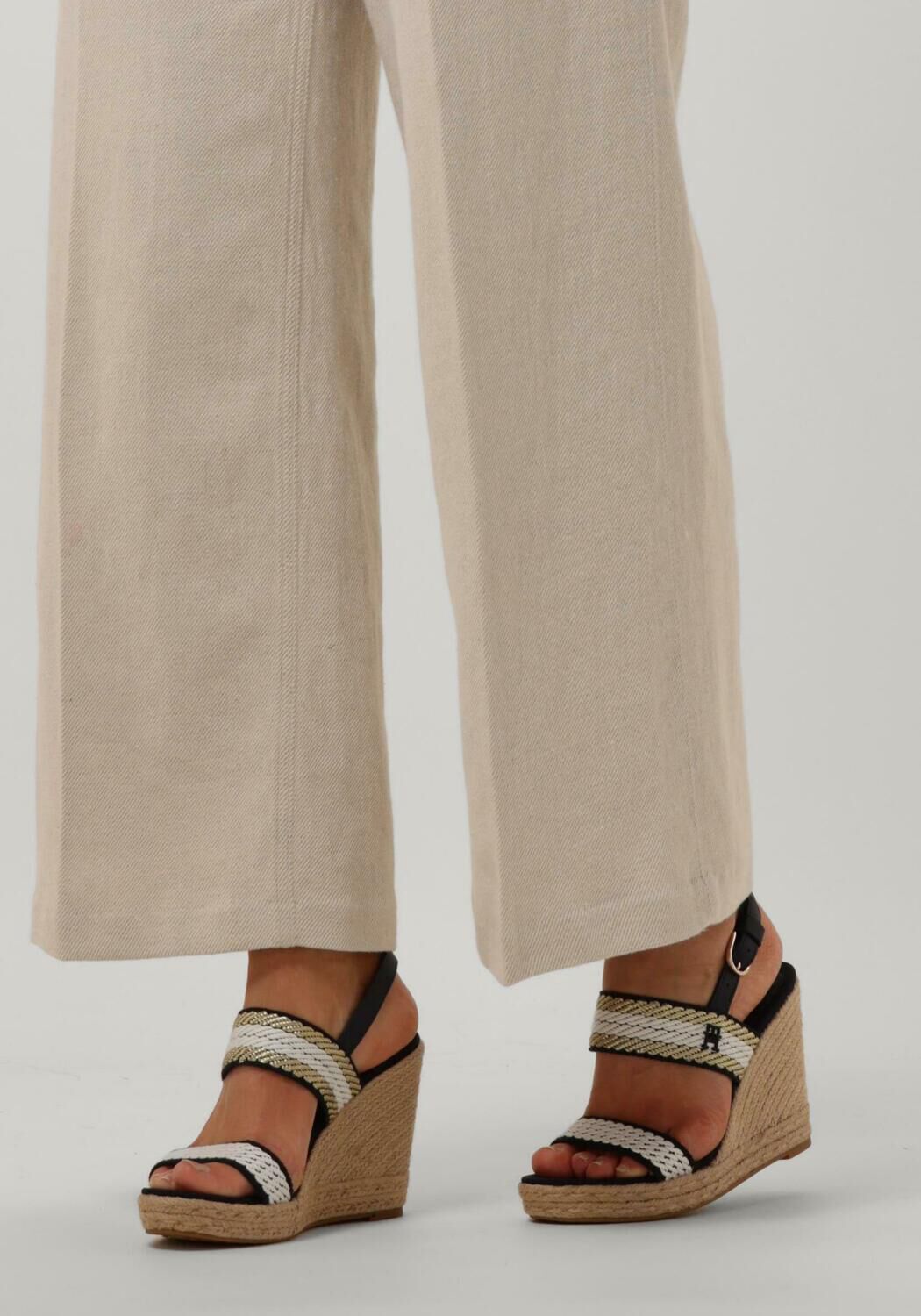 Blaue TOMMY HILFIGER Espadrilles GOLDEN WEBBING - large