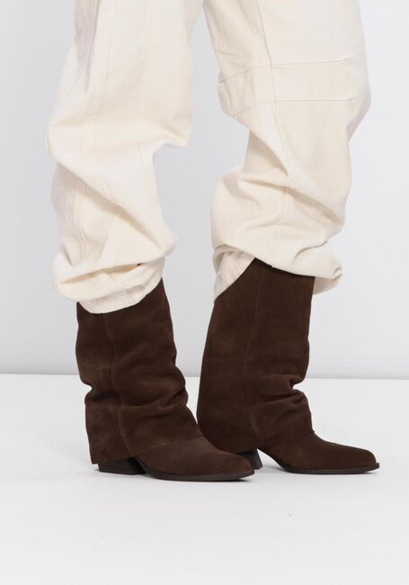 Braune HABOOB Hohe Stiefel JACKY - large